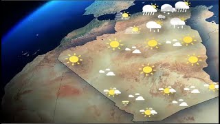 أحوال الطقس و الأحوال الجوية في الجزائر ليوم السبت 13 جانفي 2024