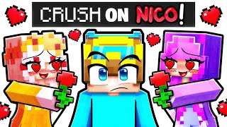 Everyone Has A CRUSH On NICO In Minecraft! - YouTube