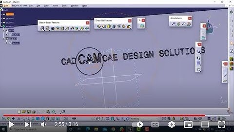 CATIA V5-  HOW TO INSERT TEXT AND THEN EMBOSS OR DEBOSS | 3d TEXT IN CATIA V5|