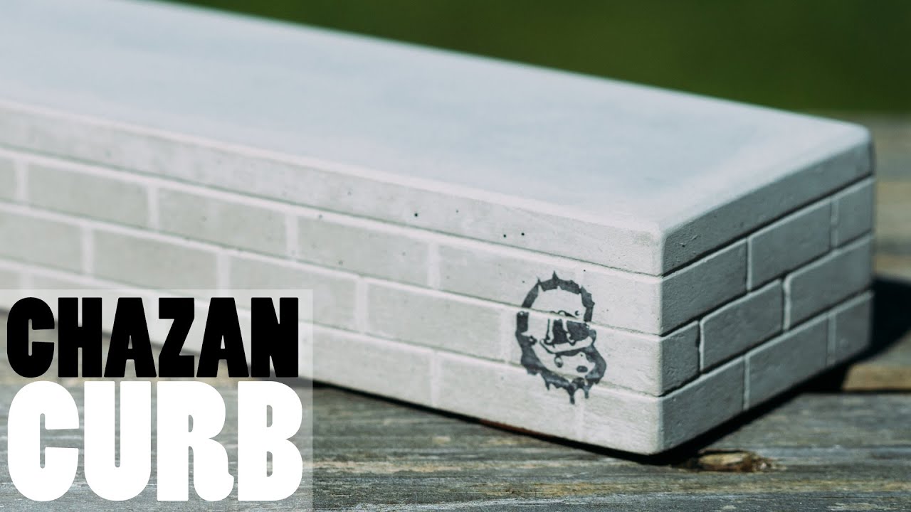 Chazan Ramps Fingerboard Concrete Brick Curb Product Blog YouTube