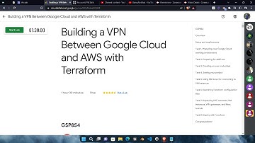 Building a VPN Between Google Cloud and AWS with Terraform lab solution || Yellow Challenge | Arcade