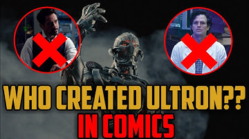 Who Created Ultron In Comics? || #shorts #youtubeshorts #marvel #ironman