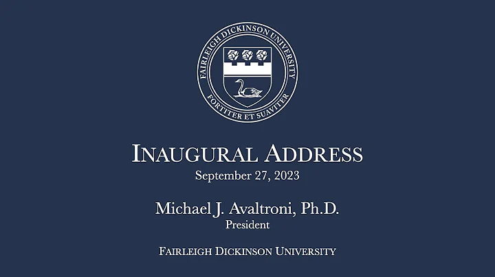 Dr. Michael J. Avaltroni Inaugural Address (September 27, 2023) - DayDayNews