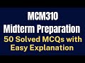 MCM310 Journalistic Writing Midterm MCQs Preparation [50 Solved with Easy Explanation]