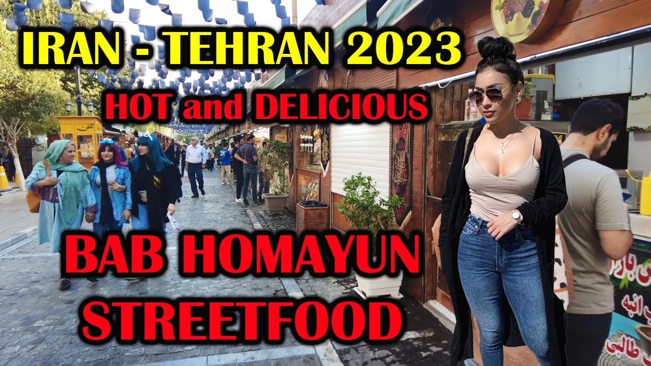 DELICIOUS and HOT and ATTRACTIVE STREETFOOD | TEHRAN BAB HOMAYOUN 2023 #iran #tehran  #market