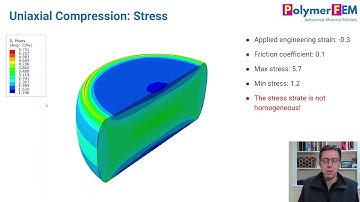 Can Friction Cause Viscoelasticity in a Compression Test?