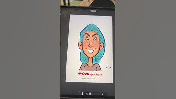 How to draw a Digital Caricature using your favorite app! | Procreate #art #digital #drawing