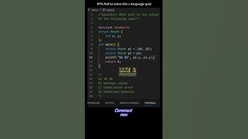 💻🔥C Language Quiz Challenge! 🤯 | Crack the C Interview 💡 #Programming #CQuiz #Coding
