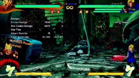 Goku(ssj) loops with sparking dbz fighterz