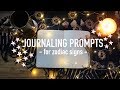 Journaling Prompts for Zodiac Signs