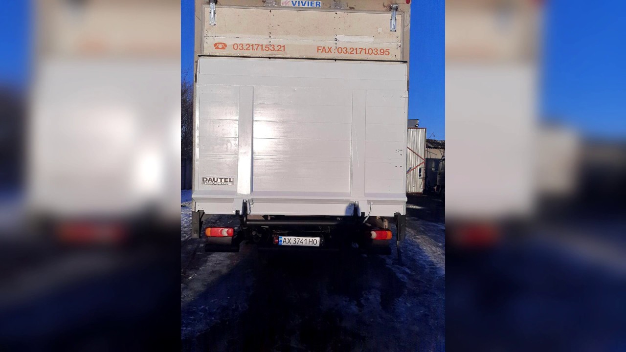 Установка гидроборта на газель
