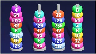 2048 Sort Stack Merge - Gameplay Walkthrough screenshot 5