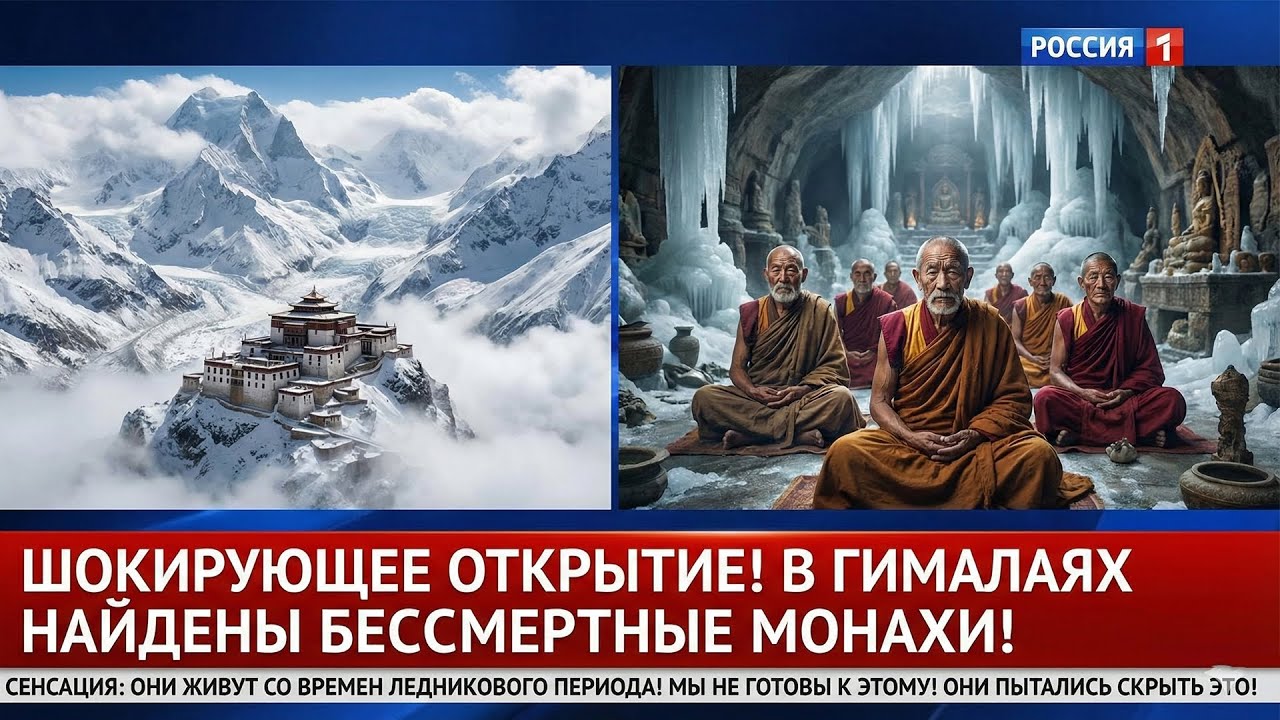 В Гималаях нашли загадочных монахов — они живут со времён последнего ледникового периода?!