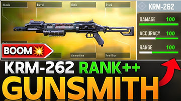 KRM NEVER DISAPPOINT US ! BEST EVER KRM 262 BUILD IN CALL OF DUTY MOBILE |