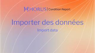 5. Importer des données / Import data screenshot 2