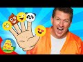Finger family emoji song  nursery rhymes  themikmaks