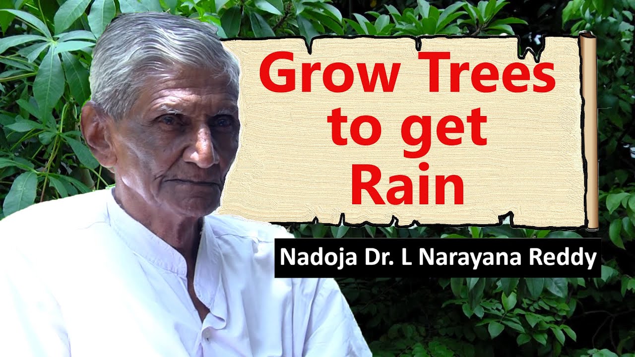 34 Grow Trees to get Rain | ಮರವಿದ್ದರೆ ಮಳೆ | Dr. L. Narayana Reddy ...