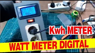 Membuat Alat Watt Meter Digital