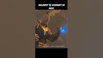 ONE OF THE COLDEST 🥶 MOMENT IN MCU #shorts #marvel #dc #marvelvsdc