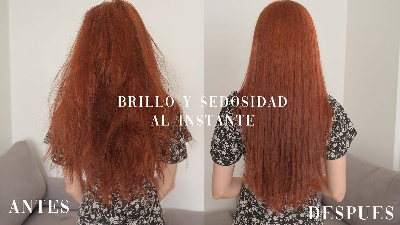COMO TENER BRILLO Y SEDOSIDAD EN EL CABELLO AL INSTANTE | cabello SIN FRIZZ en el momento