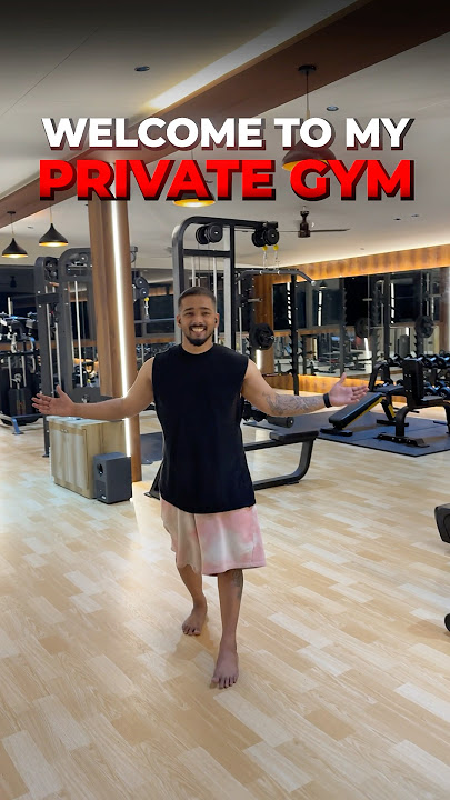 REVEALING MY PRIVATE GYM 😎💪 | #scout #gym #gymmotivation #shorts