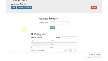 PHP shopping cart Urdu Tutorial - Part 08 HD
