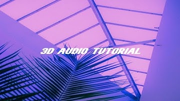 HOW TO MAKE 3D AUDIO WITH AUDACITY IN UNDER A MINUTE | 3D AUDIO EFFECT TUTORIAL