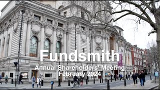 FUNDSMITH Annual Shareholders' Meeting February 2024
