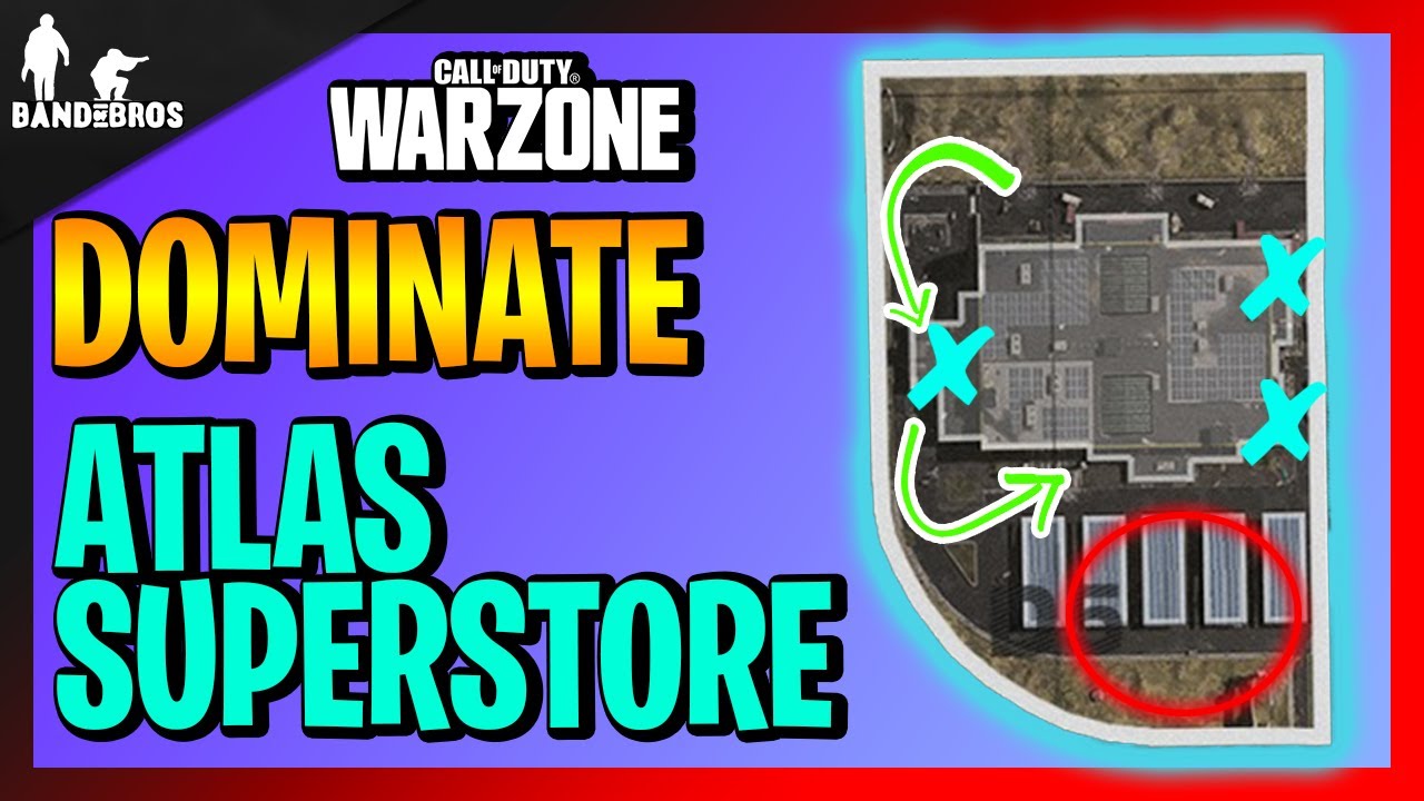 How To DOMINATE ATLAS SUPERSTORE WARZONE, Best Strategy