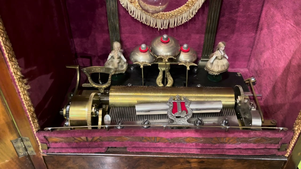 シアターシリンダーオルゴール Theater Cylinder Music Box - YouTube