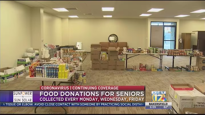 Food Donations/Distributions/Pantries/Drives for Seniors