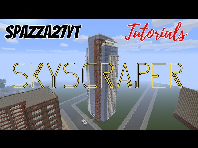 Cluiche Minecraft Skyscraper Quartz Tower #8 Minecraft Building Inc