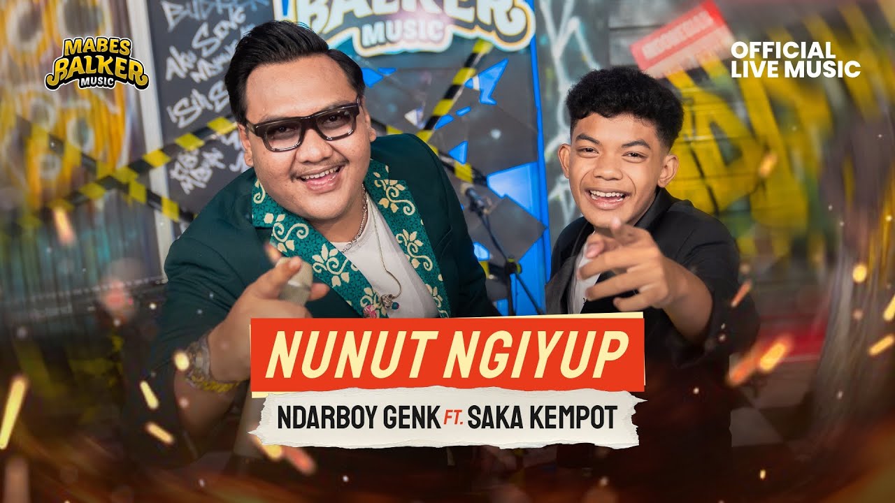 Watch NUNUT NGIYUP - SAKA KEMPOT X NDARBOY GENK "DIDI KEMPOT" (Official Live Music Video) on YouTube Watch NUNUT NGIYUP - SAKA KEMPOT X NDARBOY GENK "DIDI KEMPOT" (Official Live Music Video) on YouTube