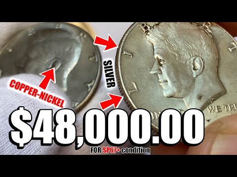 COIN AZ: Unbelievable Secret Behind Kennedy Half Dollars - Is It Silver or Clad?
