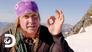 FULL EPISODE | One Rope Keeps Dave And Cody From FALLING Off A Deadly Ice Cliff | Dual Survival