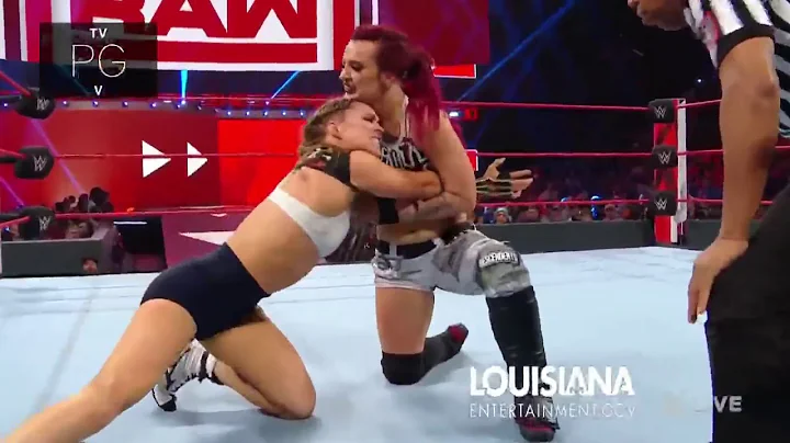 Ruby Riot vs Ronda Rousey Raw Women_sChampionsh