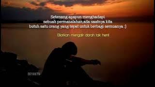 Story wa lagu minang - Tak sedalam ini ( arief )