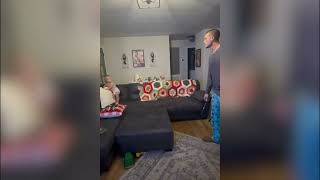 Toddler Plays Dead When he Hears Curse From Harry Potter Films