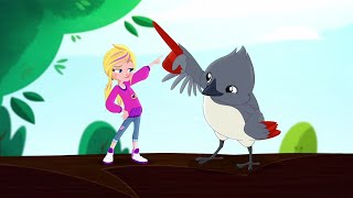 Polly Pocket Pоссия 💜большая маленькая птичка 💜видео для детей | 3+