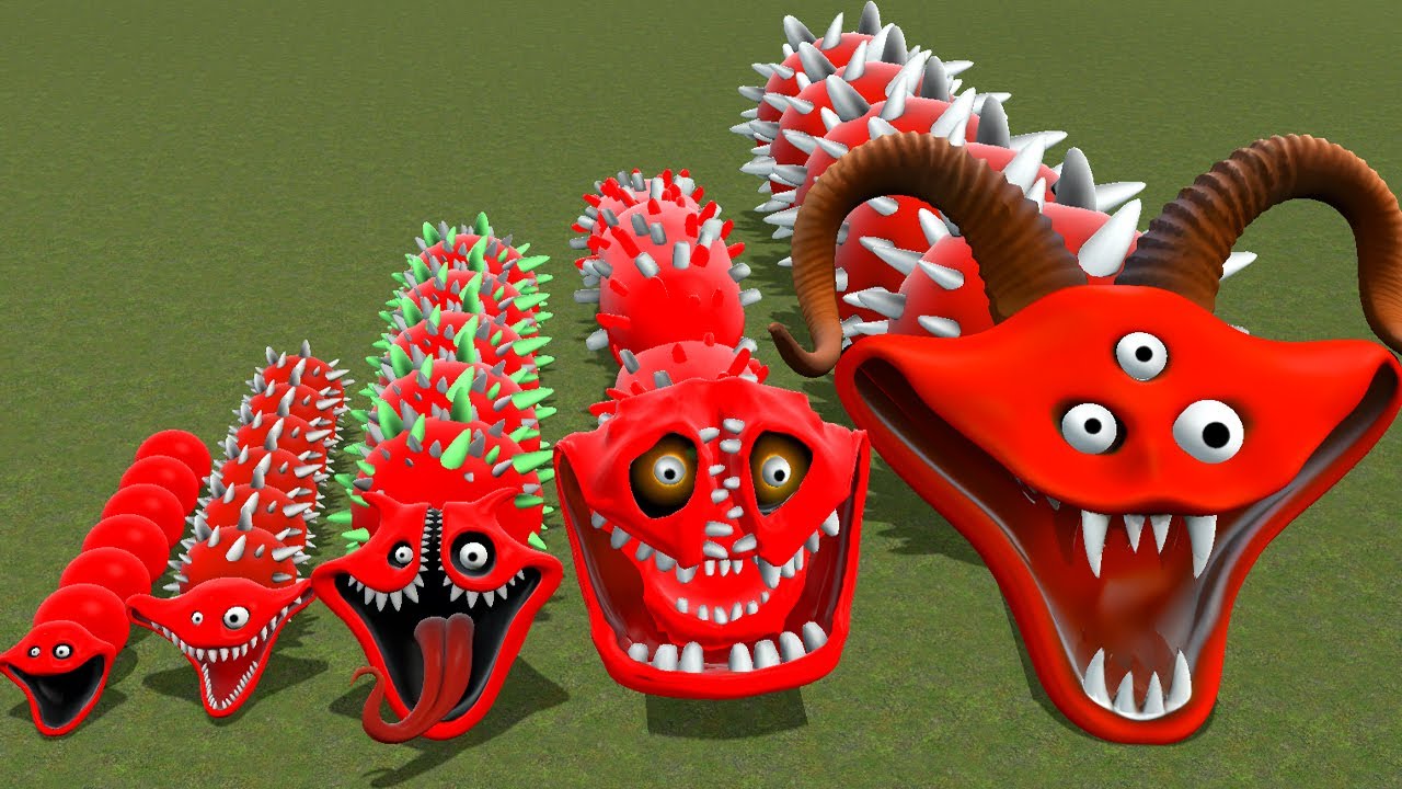 EVOLUTION OF NEW HUNGRY WORM FROM ROBLOX in Garry’s Mod