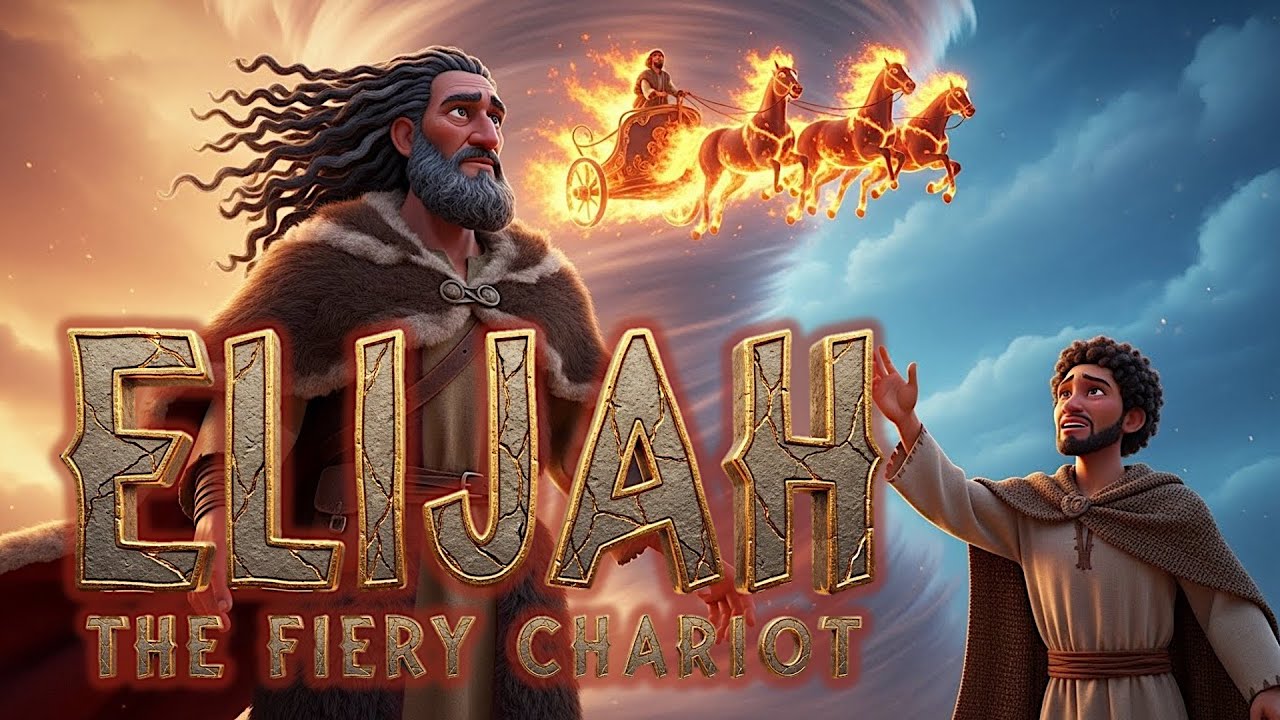 Илия и огненная колесница | Библейская история для детей | Библейский мультфильм
