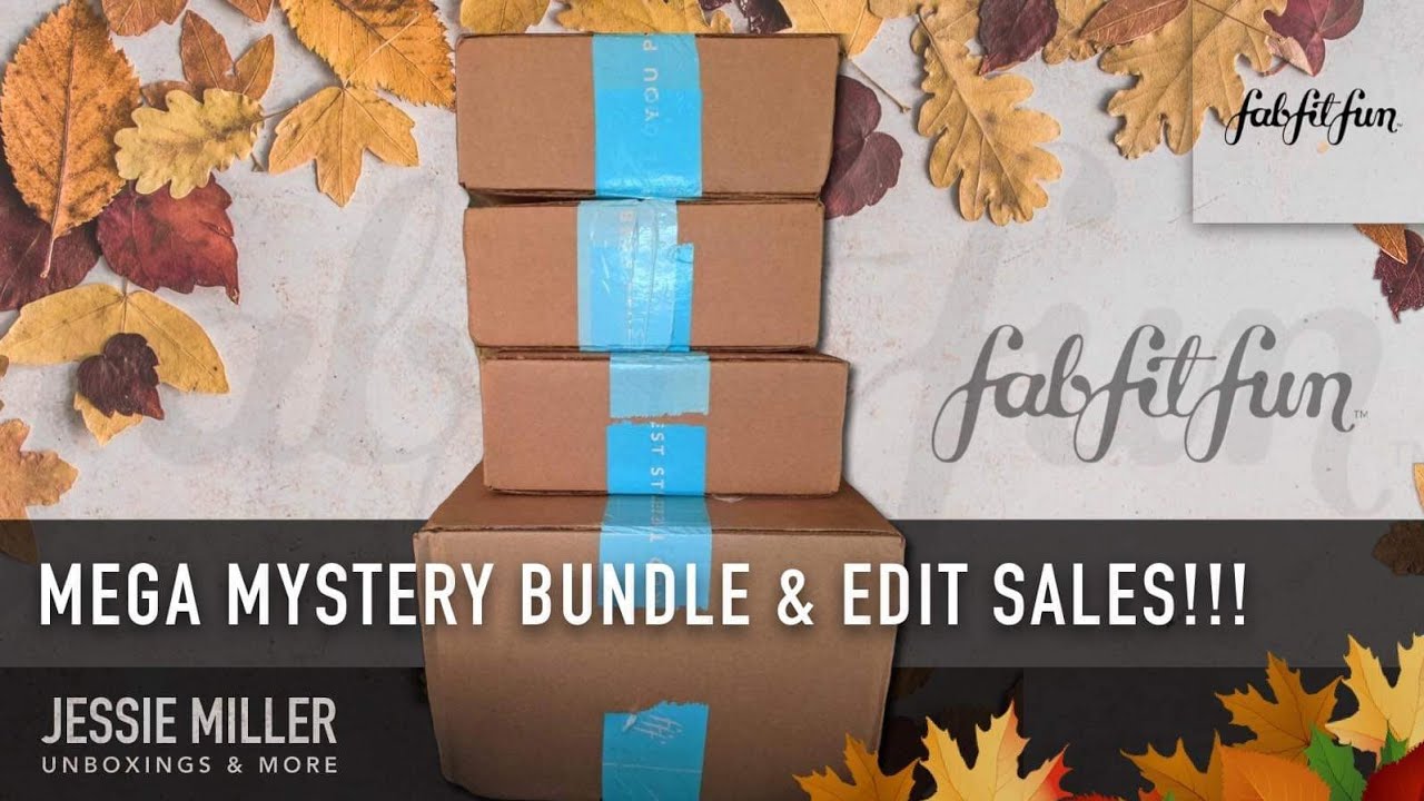 FabFitFun Mega Mystery Bundle + Edit Sales Fall 2021