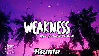 WEAKNESS REMIX - ARENSKY feat. JOAN EMBER & HARLEY BIRD (Lyric Terjemahan)