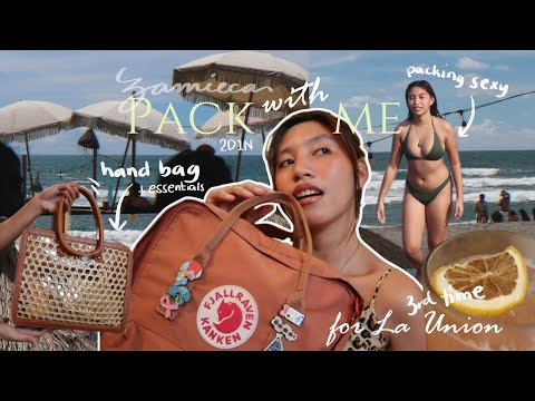 Pack light with Me for 2D1N to La Union + TIPS | Zamieca Paña