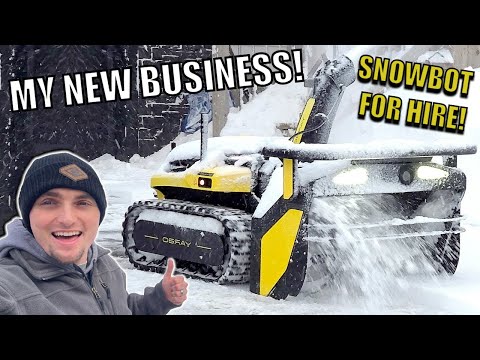 Yarbo SNOWBOT Full Unboxing And Review! It’s FANTASTIC!