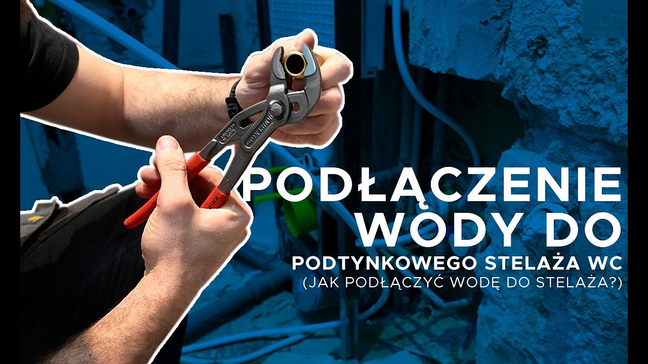 Podłączenie wody do stelaża podtynkowego WC | Jak podłączyć wodę do stelaża