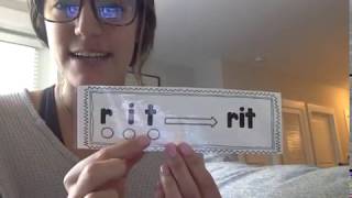 Nonsense Word Fluency (NWF) Flash Cards