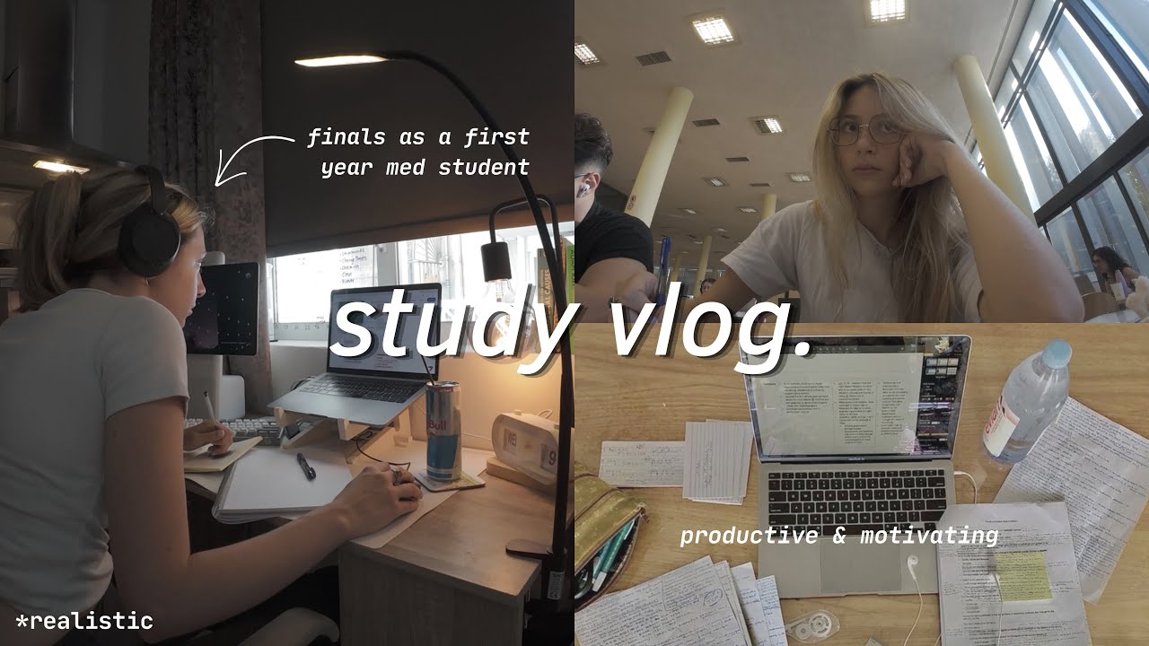 Учебный видеоблог | выпускные экзамены в медшколе 📖☕ реалистично, без фильтров и немного сумбурно 💻