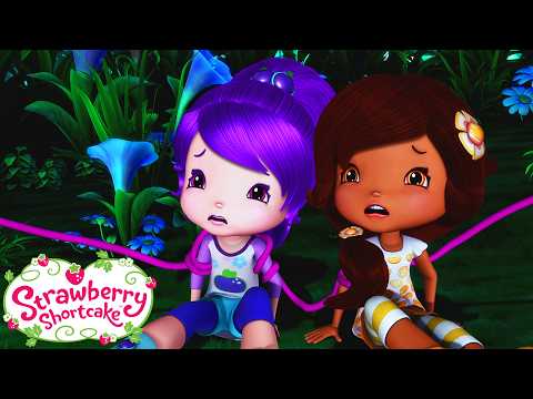 Scary Forest Mystery! Team Camping Challenge! | Berry Bitty Adventures | Strawberry Shortcake
