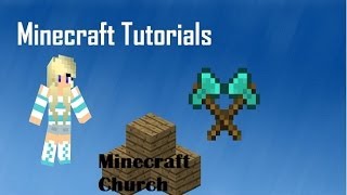 How to make an epic minecraft church part 3!